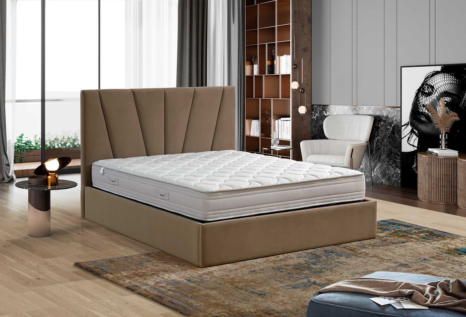 Cama Mêrida – Colchões Fontex – Colchões, Estrados, Camas, Cabeceiras ...